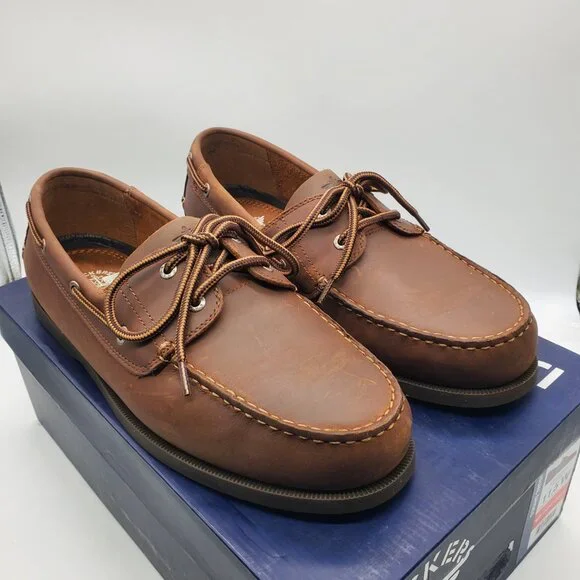 Men\'s Dockers size 15 NWT NWT Dockers Mens Genuine Leather Edson Slip-On Loafers Black  main image 2